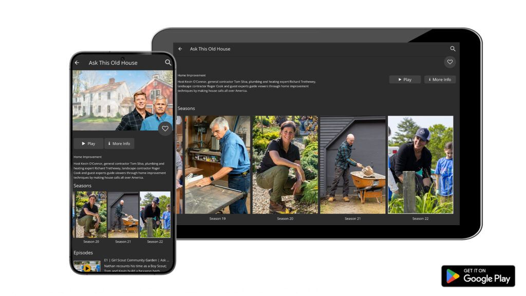 Android mobile apps