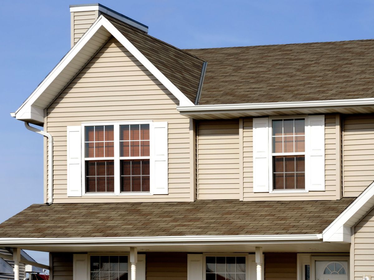 Exterior of Home, Gutters